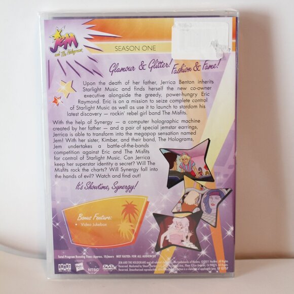 - Jem and the Holograms Classic Season One 1 DVD Set - Picture 2 of 2